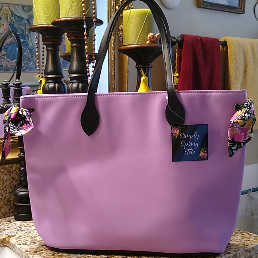 💐🕊️ new with tags Violet spring tote